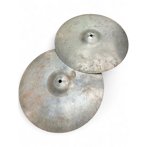 Used Paiste 14in Ludwig Paiste 1960's Hi-Hat Pair Cymbal