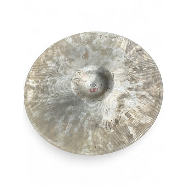 Used Paiste 14in Ludwig Paiste 1960's Hi-Hat Pair Cymbal