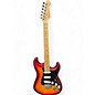 Used Donner STANDARD SERIES STRAT 2 Color Sunburst Solid Body Electric Guitar thumbnail