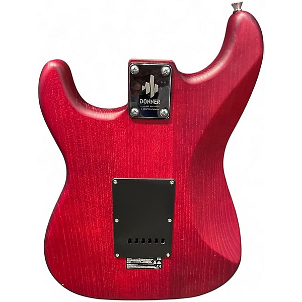 Used Donner STANDARD SERIES STRAT 2 Color Sunburst Solid Body Electric Guitar