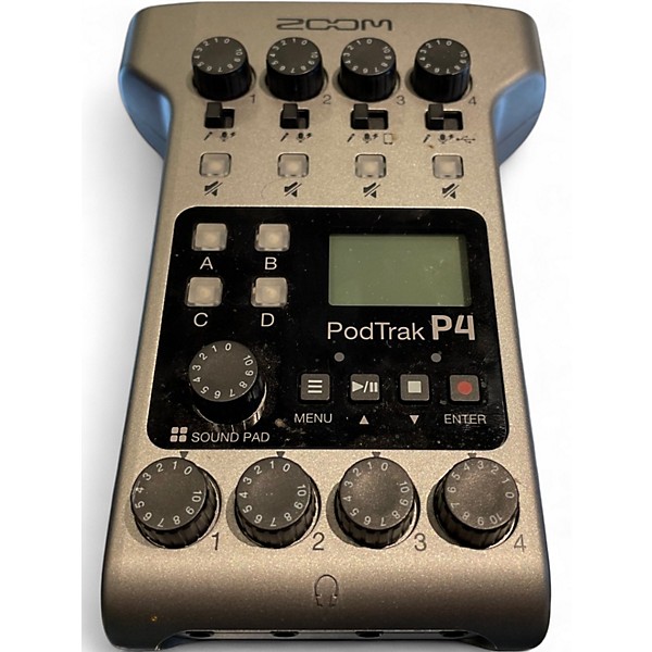 Used Zoom PodTrak P4 MultiTrack Recorder