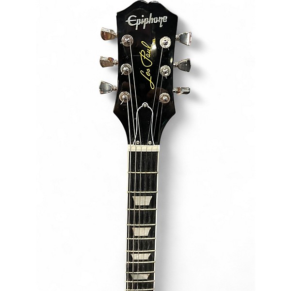 Used Epiphone LES PAUL MODERN BLACK SPARKLE Solid Body Electric Guitar