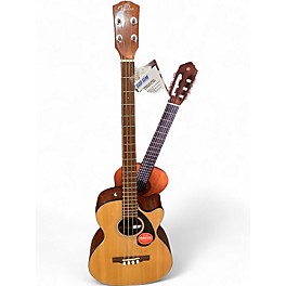 Used Fender CD-60SCE Natural Acoustic Bass Guitar