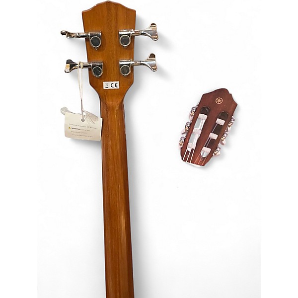 Used Fender CD-60SCE Natural Acoustic Bass Guitar