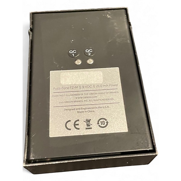 Used Maestro FUZZ TONE Effect Pedal