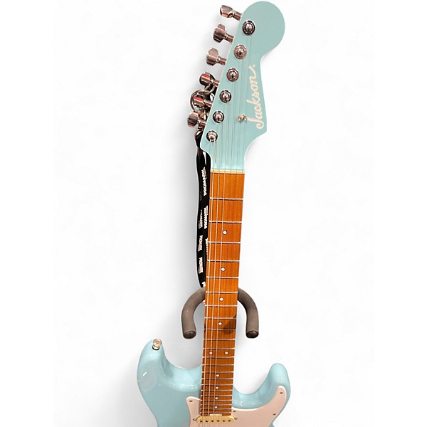 Used Jackson MJ SERIES SIGNATURE MISHA MANSOOR SO-CAL 2PT Blue Solid Body Electric Guitar