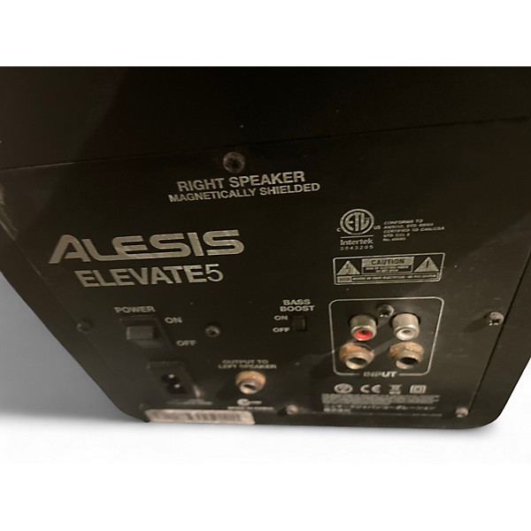 Used Alesis Elevate 5 Pair Unpowered Monitor