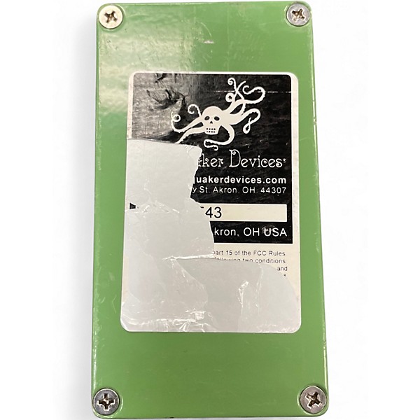 Used EarthQuaker Devices Plumes Small Signal Shredder Overdrive Effect Pedal