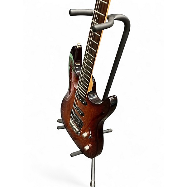 Used Laguna LE422 Trans Brown Solid Body Electric Guitar