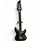 Used Schecter Guitar Research Sunset Classic II Trans Black Solid Body Electric Guitar thumbnail