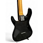 Used Schecter Guitar Research Sunset Classic II Trans Black Solid Body Electric Guitar