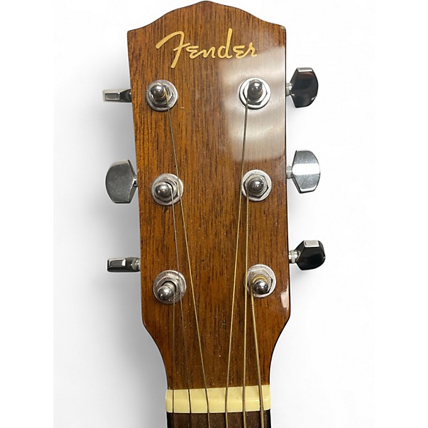 Used Fender CD60 Dreadnought NATURAL Acoustic Guitar