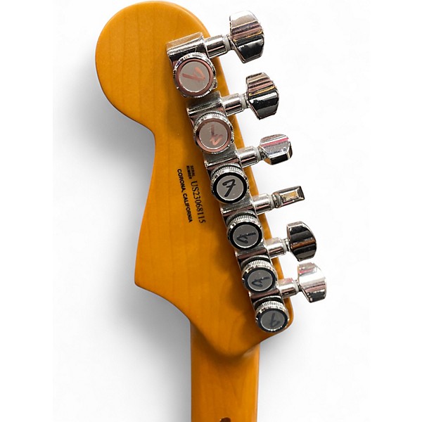 Used Fender Limited Edition American Ultra Stratocaster Tiger Eye Solid Body Electric Guitar