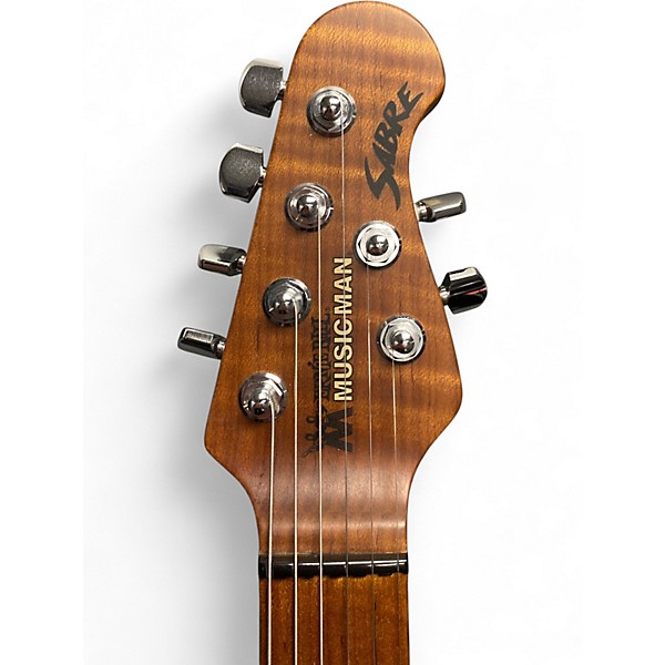 Used Ernie Ball Music Man Sabre Honeysuckle Solid Body Electric Guitar
