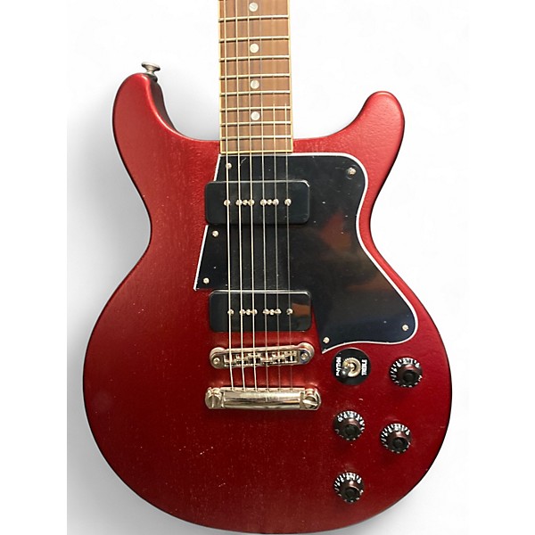 Used Gibson LES PAUL DOUBLE CUT RICK BEATO SPARKLING BURGUNDY Solid Body Electric Guitar