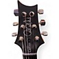 Used PRS Custom 24 Black and Silver Solid Body Electric Guitar