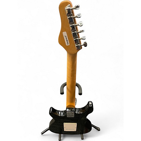 Used Behringer Stratocaster Black and White Solid Body Electric Guitar