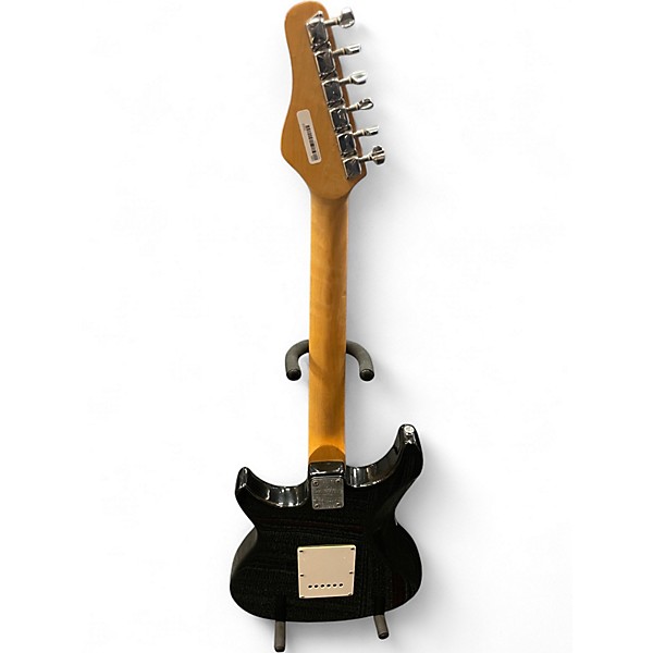 Used Behringer Stratocaster Black and White Solid Body Electric Guitar