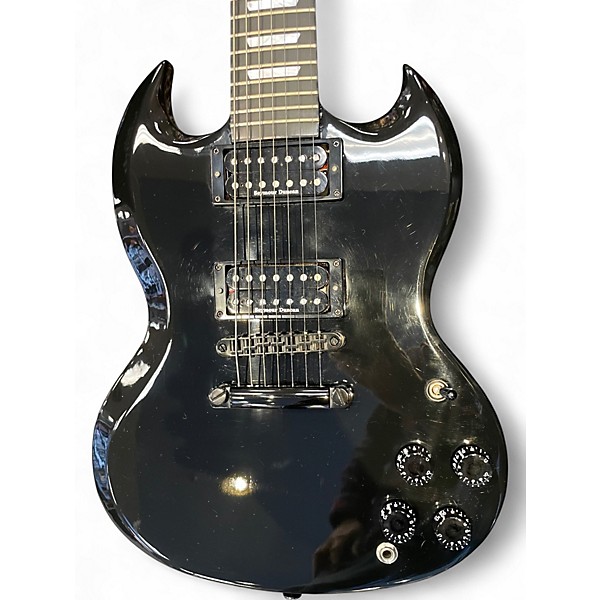 Used 2016 Gibson SG VII Dark Ebony Solid Body Electric Guitar