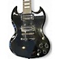 Used 2016 Gibson SG VII Dark Ebony Solid Body Electric Guitar