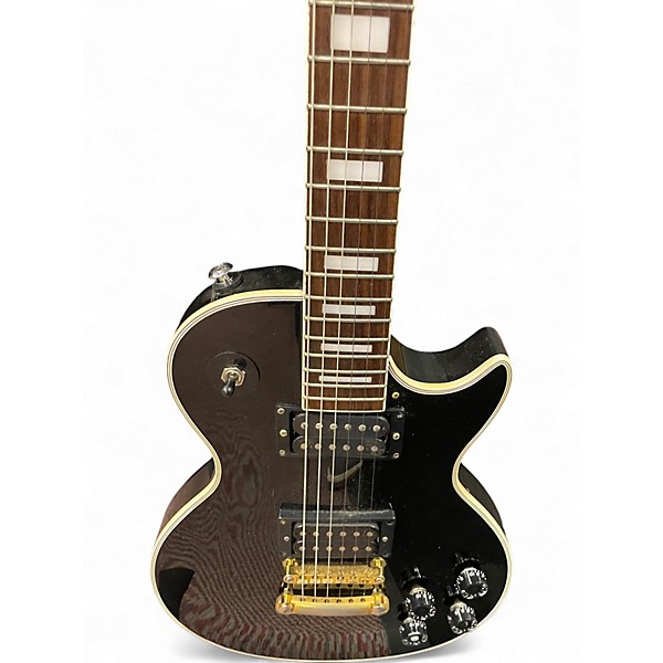 Used Stellar Mercury Black Solid Body Electric Guitar