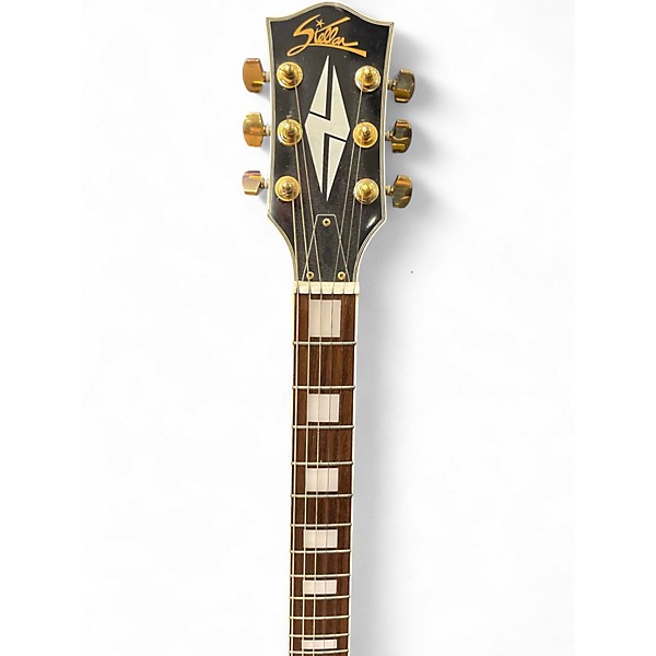 Used Stellar Mercury Black Solid Body Electric Guitar