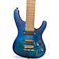 Used Ibanez S7721PB Blue Solid Body Electric Guitar thumbnail