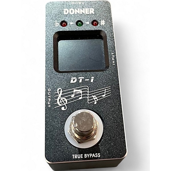 Used Donner dt-1 pedal tuner Tuner Pedal