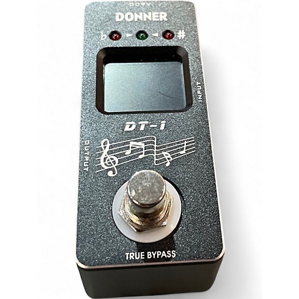 Used Donner dt-1 pedal tuner Tuner Pedal
