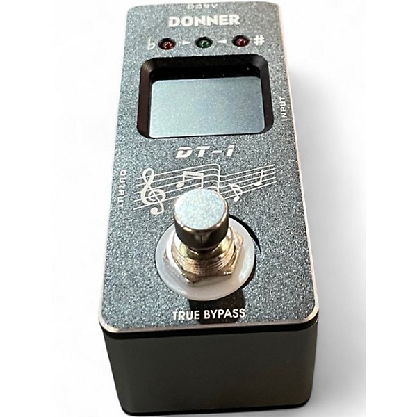Used Donner dt-1 pedal tuner Tuner Pedal