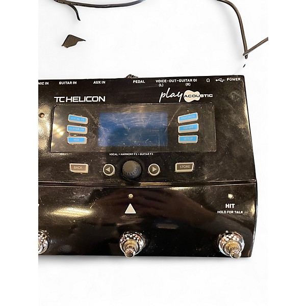 Used TC Helicon PLAY ACOUSTIC Effect Processor