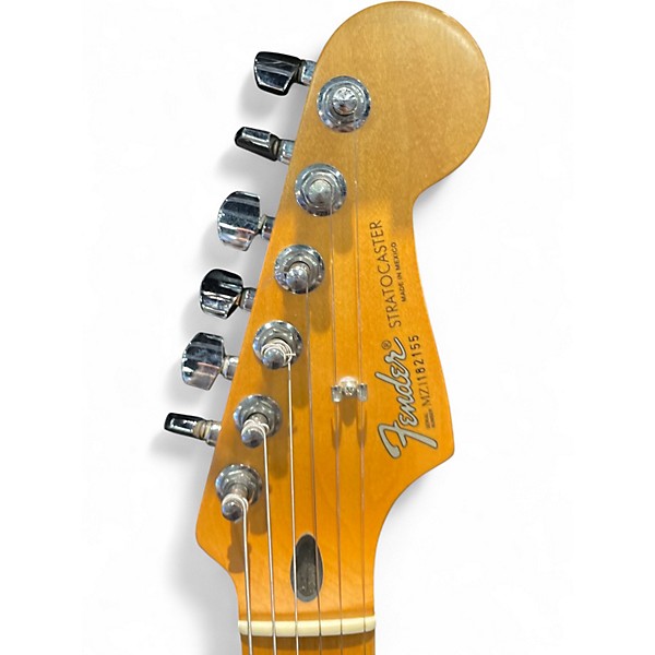 Used Fender Player Stratocaster Black Solid Body Electric Guitar