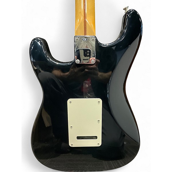 Used Fender Player Stratocaster Black Solid Body Electric Guitar