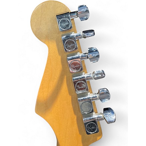 Used Fender Player Stratocaster Black Solid Body Electric Guitar