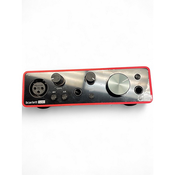 Used Focusrite Scarlett Solo Gen 3 Audio Interface