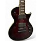 Used ESP LTD EC407FM Black Cherry Solid Body Electric Guitar