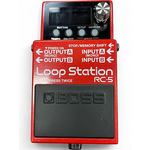 Used BOSS RC5 LOOP STATION Pedal