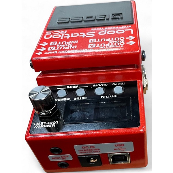 Used BOSS RC5 LOOP STATION Pedal