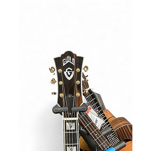 Used Guild F55 Jumbo Natural Acoustic Guitar