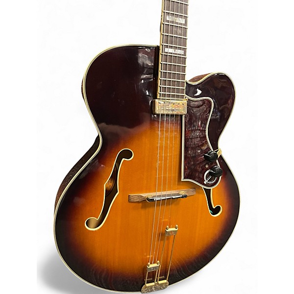 Used Epiphone Emperor AS Sunburst Solid Body Electric Guitar