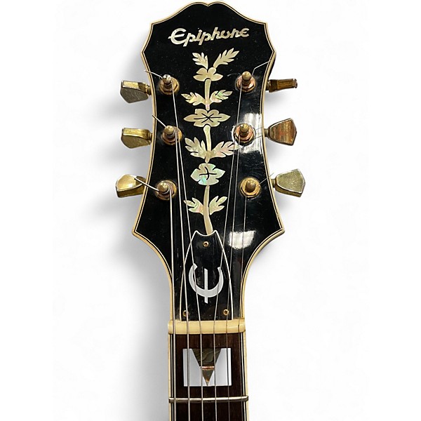 Used Epiphone Emperor AS Sunburst Solid Body Electric Guitar