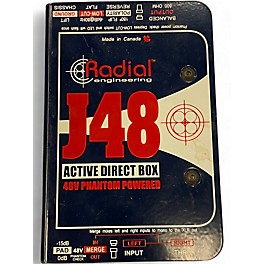 Used Radial Engineering J48 Phantom Powered Active Direct Box