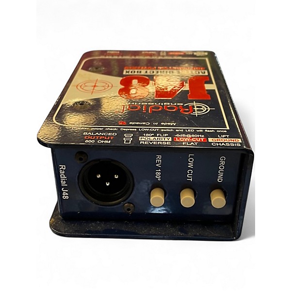 Used Radial Engineering J48 Phantom Powered Active Direct Box