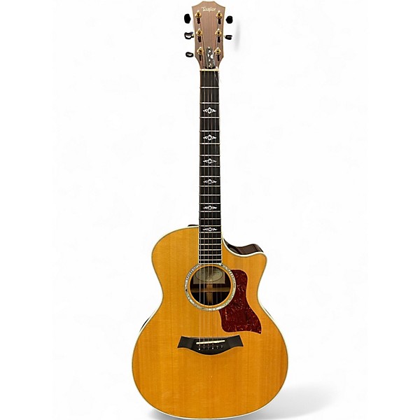 Used Taylor 814CE NATURAL Acoustic Electric Guitar