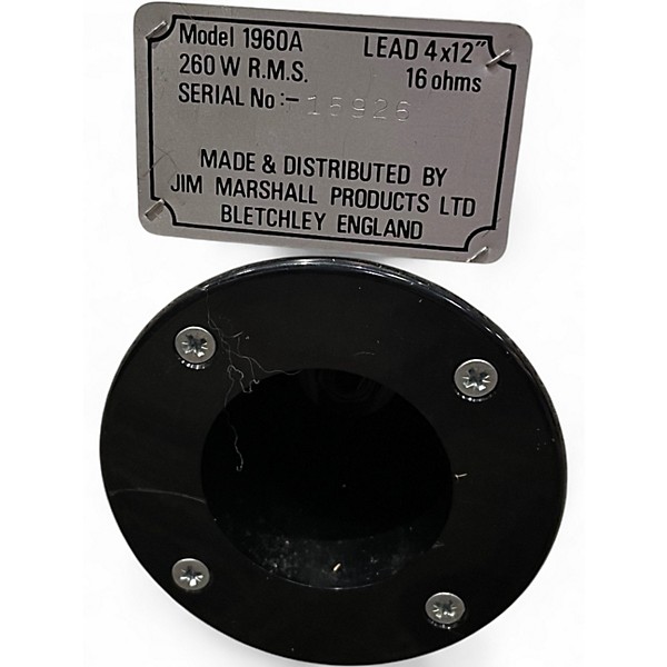 Used Marshall JCM 800 1960A 4x12 Stereo Slant Guitar Cabinet