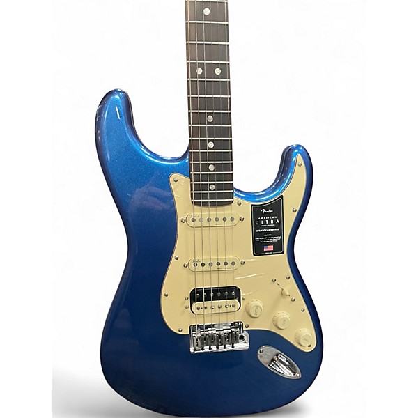 Used Fender American Ultra Stratocaster Cobalt Blue Solid Body Electric Guitar