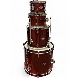Used PDP by DW 4 Piece Centerstage Red Sparkle Drum Kit