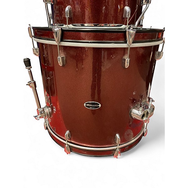 Used PDP by DW 4 Piece Centerstage Red Sparkle Drum Kit