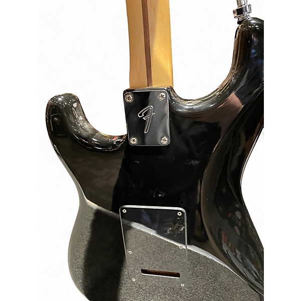 Used Fender Limited Edition Player Stratocaster HSS Ebony Fingerboard Black Solid Body Electric Guitar
