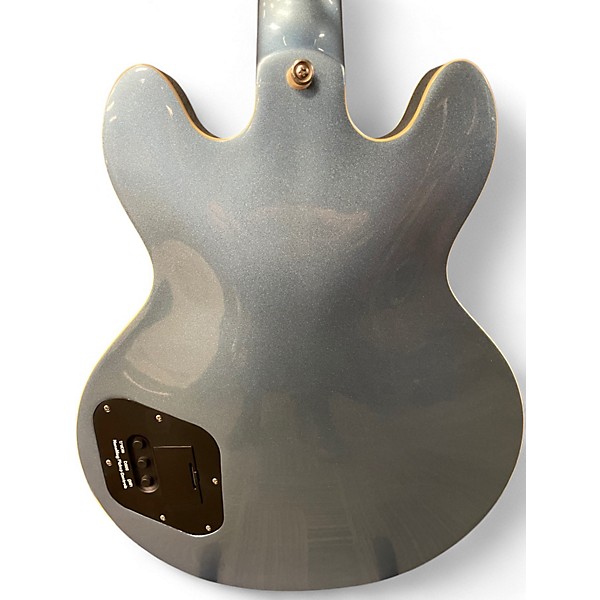 Used Epiphone Ultra-339 Blue Metal Flake Hollow Body Electric Guitar